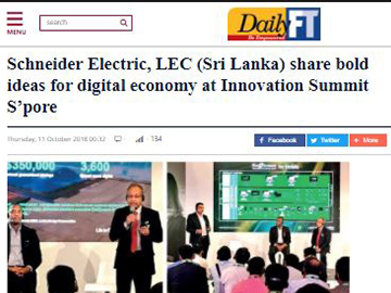 Schneider Electric LEC Sri lanka share
